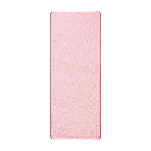 Světle růžový běhoun Hanse Home Fancy, 80 x 200 cm