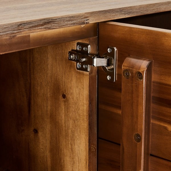 Pruunist täispuidust kast, suur Mallorca - Furnhouse-image-4