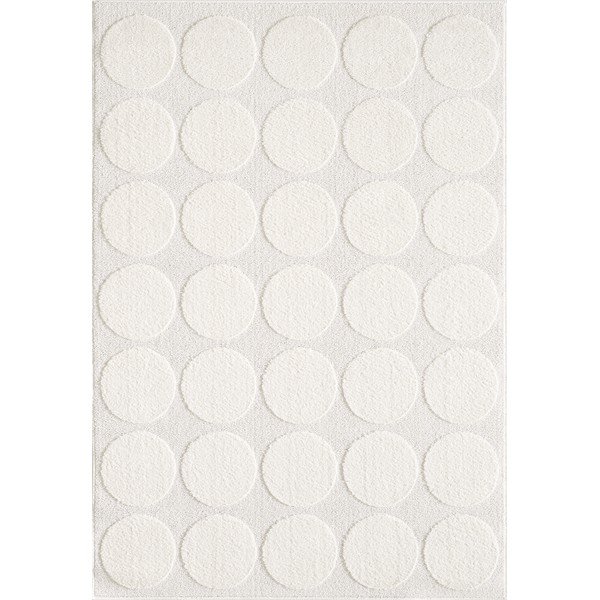 Kreemikas vaip 120x170 cm Bubble - ESTE