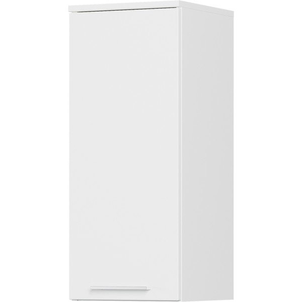 Valge rippuv vannitoakapp 30x73 cm Arvada - Germania-image-1