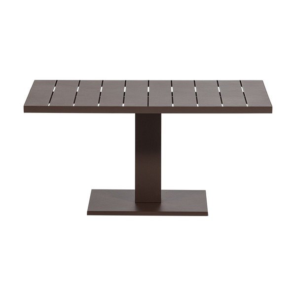 Metallist aia söögilaud 80x100 cm Tesso - WOOOD