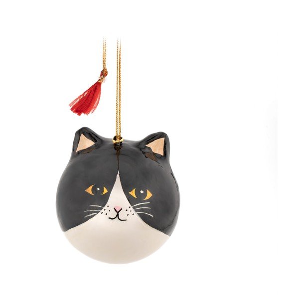 Paberjõuluehe, 8 cm Black Cat – Sass & Belle