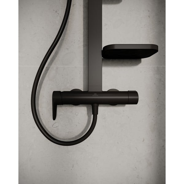 Matt must metallist dušikomplekt 111 cm ALU+ - Ideal Standard-image-4