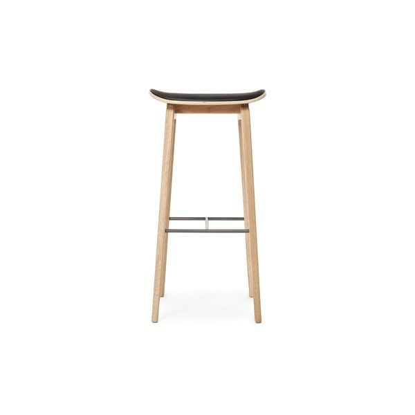 Dřevěná barová židle NORR11 NY11, 75 x 30  cm