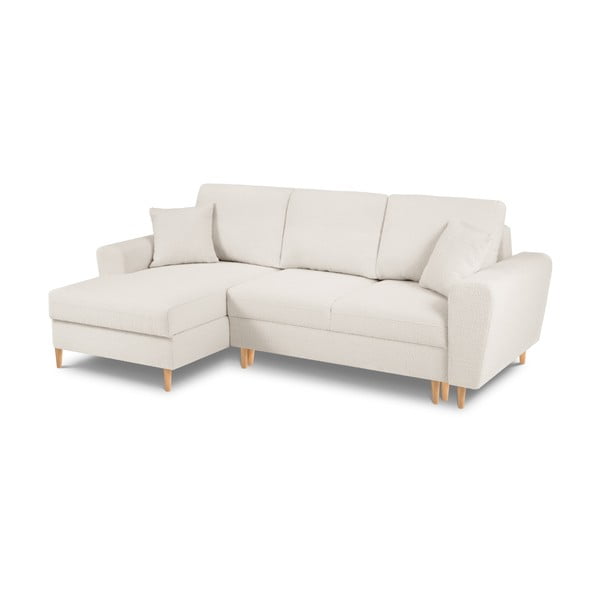 Beež bukleekangast panipaigaga nurgadiivanvoodi (vasak nurk) Kyoto - Cosmopolitan Design-image-1