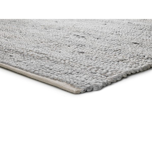 Taaskasutatud plastist valmistatud helehall vaip, 200 x 300 cm. Cinder - Universal-image-2
