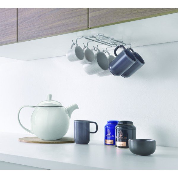 Seinale kinnitatav roostevabast terasest tassihoidja Octo-Mug - Metaltex-image-1