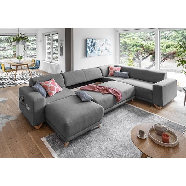 Tumehall panipaigaga nurgadiivanvoodi (vasak nurk/"U" kujuline) Classy Sophie – Miuform-image-4