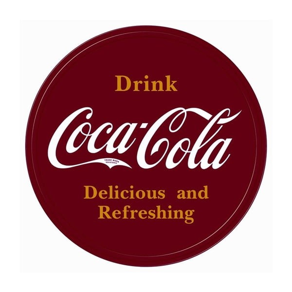 Plechová cedule Coca Cola Drink, 30x40 cm