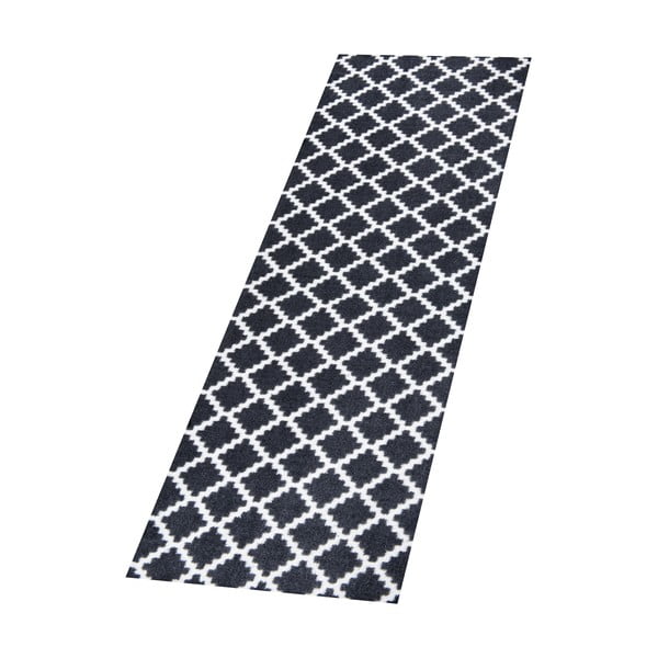 Must-valge jooksja , 50 x 150 cm Elegance - Zala Living-image-1