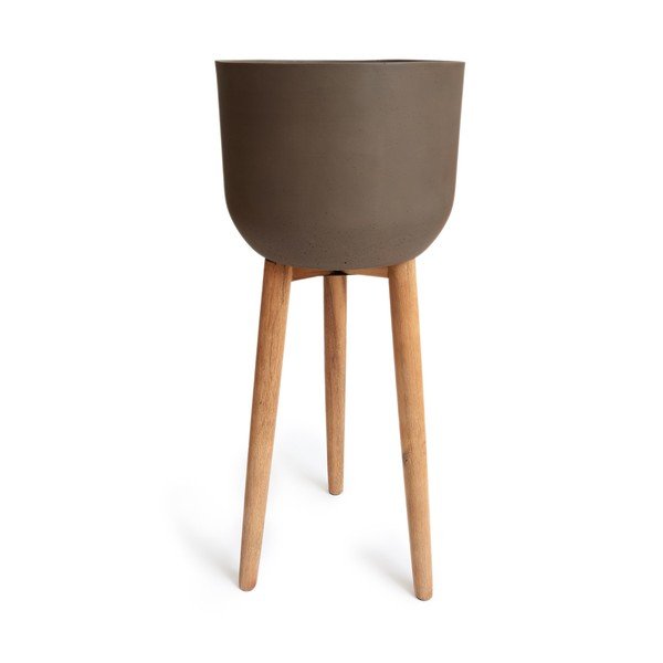 Betoon lillepoti kate  ø 36 cm Stahl – Kave Home-image-2