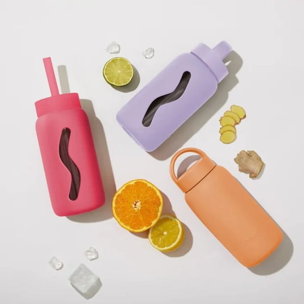 Lavendlivärvi reisipudel 500 ml Pastel Lilac - Muuki-image-1