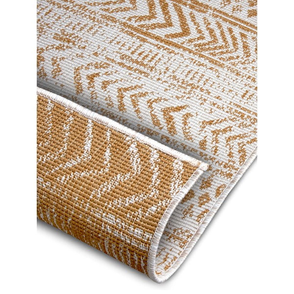 Ookerkollane-valge õuevaip 120x170 cm Biri - NORTHRUGS-image-2