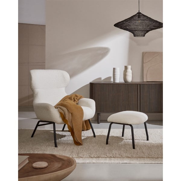 Kreem bukleekangast tugitool Belina - Kave Home-image-4