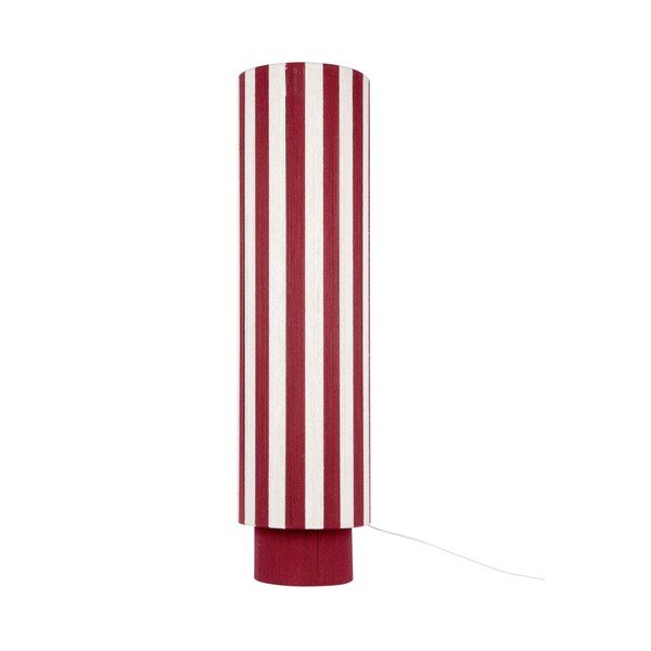 Punane/valge nöörist põrandalamp (kõrgus 106 cm) Vienna Stripes - Leitmotiv