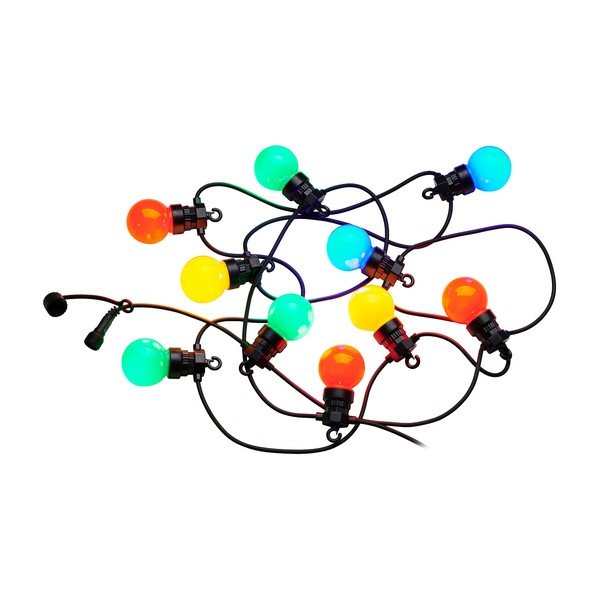 Valguskett pirnide arv 10 tk pikkus 300 cm Lucas Multi – Sirius