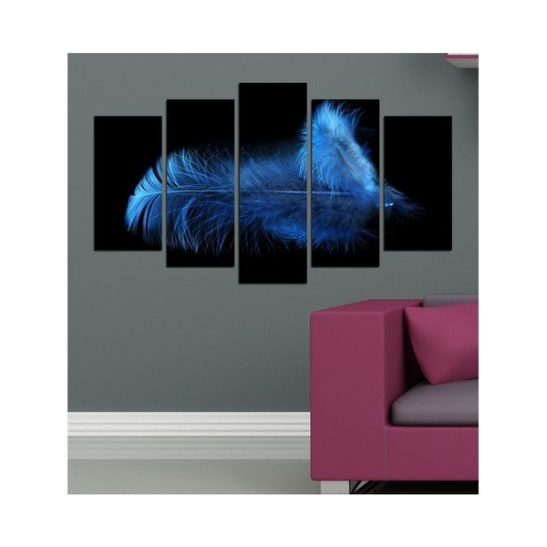 Vícedílný obraz 3D Art Deep Azul, 102 x 60 cm-image-1