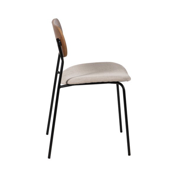 Kreem kattega söögitoolid 4 tk komplektis Moe - Ixia-image-2