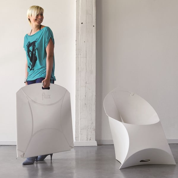 Modrá  židle Flux-image-1