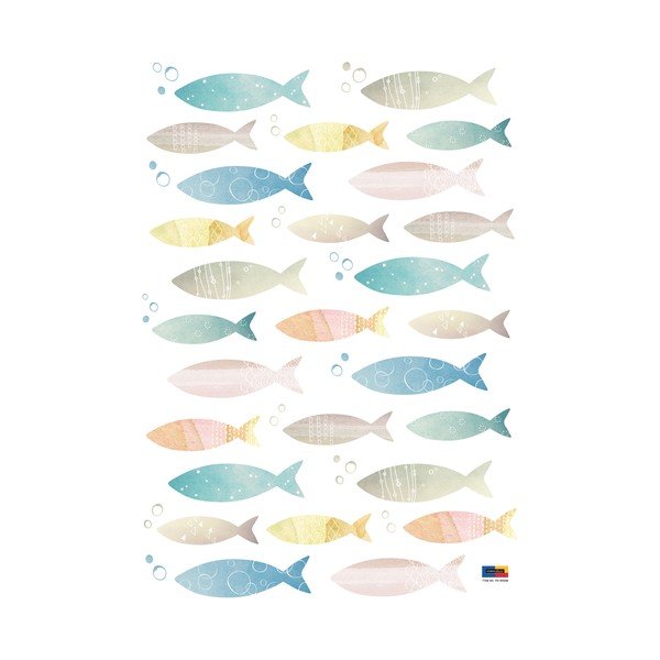Samolepka Ambiance Fish Wall-image-1