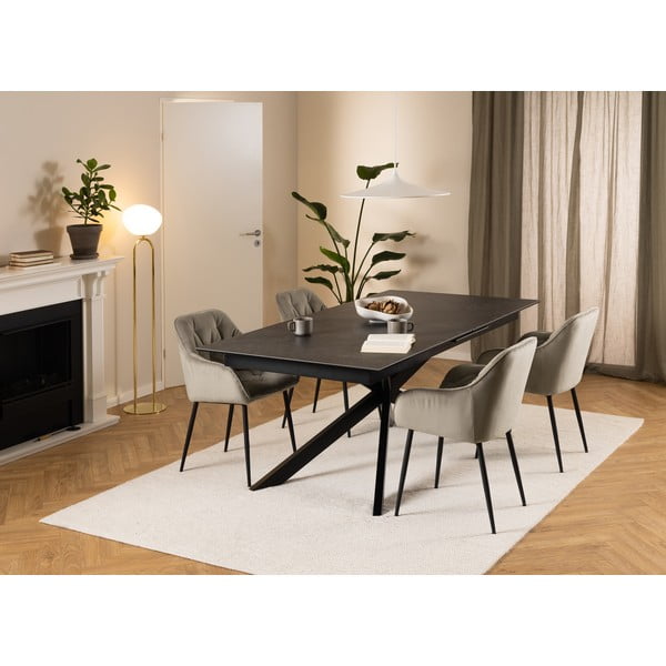 Keraamiline kokkupandav söögilaud 100x240 cm Irwine - Actona-image-1