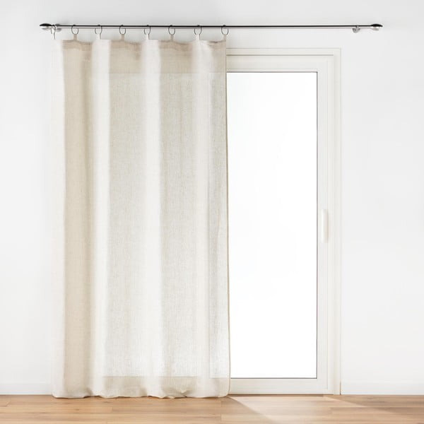 Beež kardin 140x240 cm Pauline - douceur d'intérieur