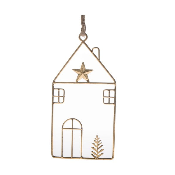 Metallist rippuv jõulukaunistus 24 cm – Dakls