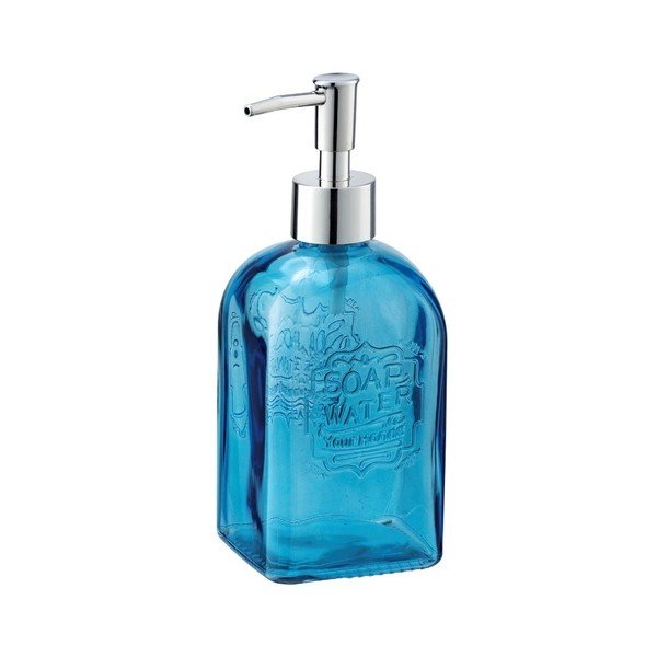 Sinine klaasist seebidosaator Vetro - Wenko-image-2