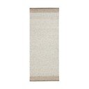Beež kahepoolne/käsitsi kootud villane vaip 80x200 cm Nifelia - Kave Home