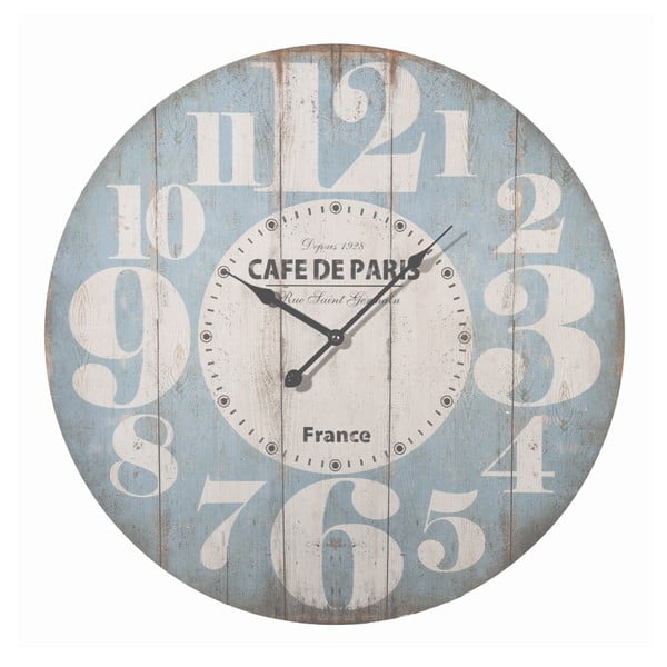 Nástěnné hodiny Out of the Blue Cafe de Paris