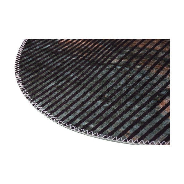 Must pestav ümmargune vaip ø 80 cm - Vitaus-image-2