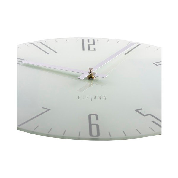 Hodiny Fisura Slim White, ⌀ 35 cm-image-3
