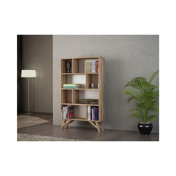 Flamingo pähklipuust raamaturiiul - Tera Home-image-3