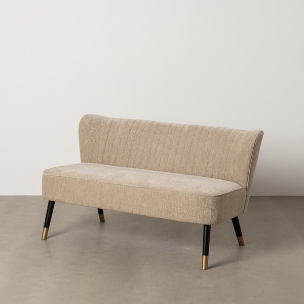 Beež šenillist diivan 134 cm Glam - Ixia-image-2