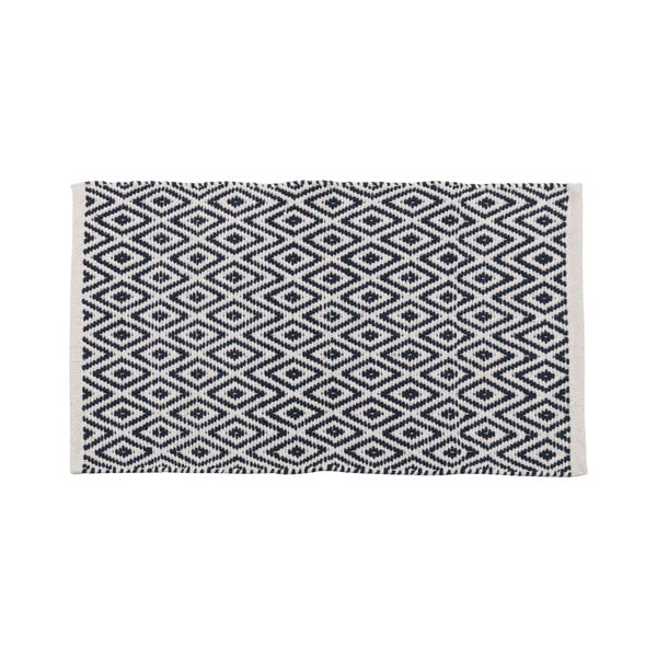 Šedý bavlněný koberec Unimasa Hungary, 80 x 50 cm