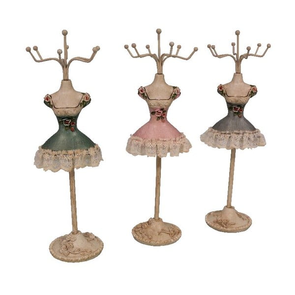 Set 3 stojanů na šperky Antic Line Mannequin