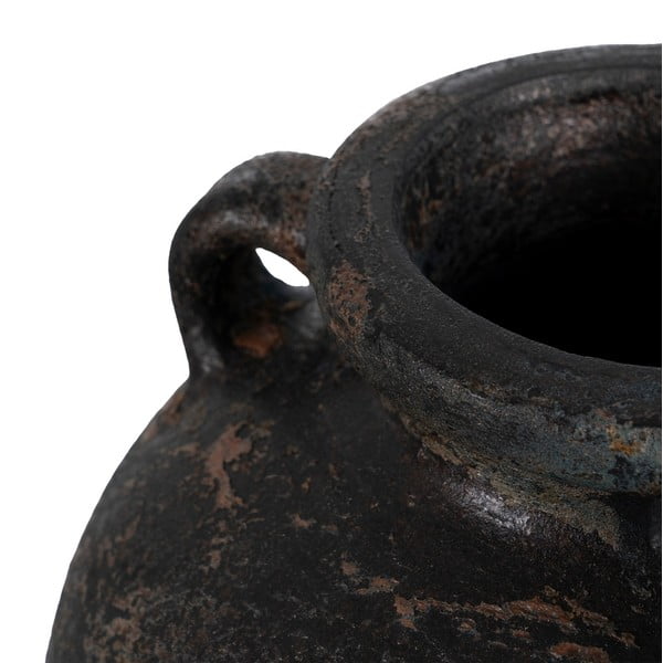 Must terrakotta kõrge vaas (kõrgus 60 cm) Artem - Ixia-image-1