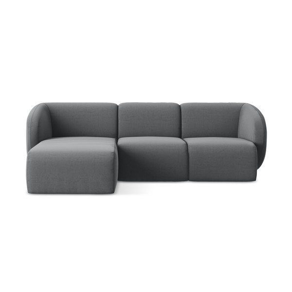 Hall sametist nurgadiivan (vasak nurk/diivanvoodiga) Lani - Makamii