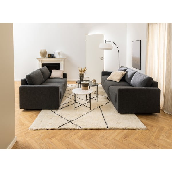 Ümmargune abilaud marmorist pealispinnaga ø 52 cm Avila - Actona-image-3