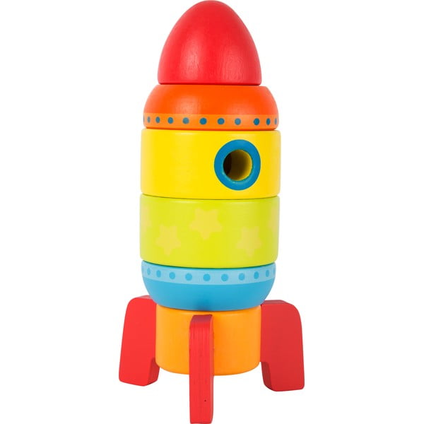 Laste puidust kokkupandav mäng Rocket - Legler