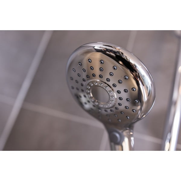 Duššpea Basic Chrome, ø 12 cm - Wenko-image-1