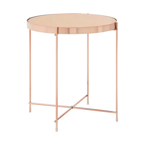 Ümmargune klaasist laud ø 43 cm Allure - Premier Housewares-image-1