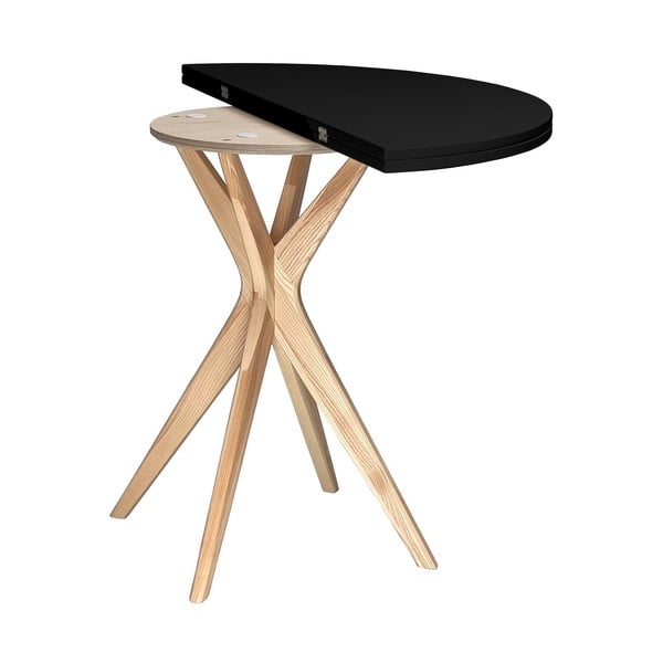 Ümmargune kokkupandav söögilaud 65x90 cm Jubi - Ragaba-image-3