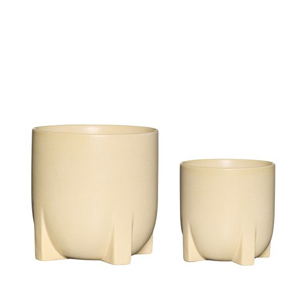 Keraamilised käsitöö lillepoti katted komplektis 2 tk ø 21 cm Up - Hübsch