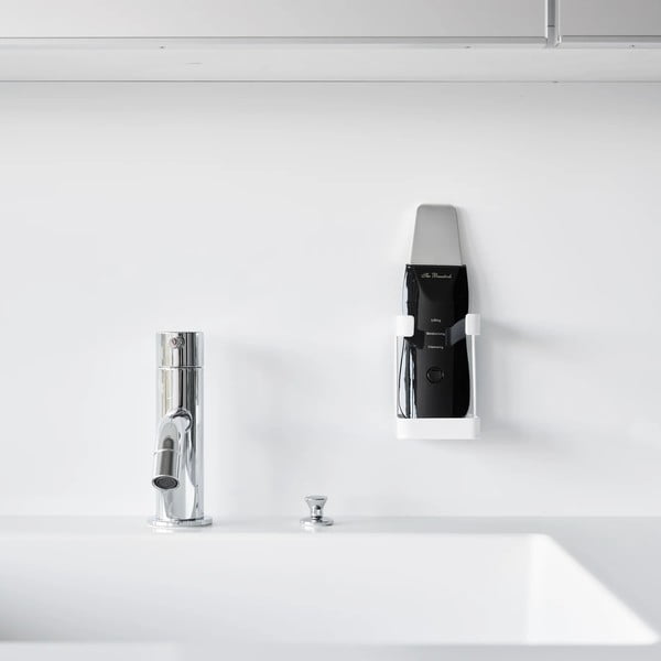 Valge metall nahahooldusseadme hoidik Film Hook – YAMAZAKI-image-2