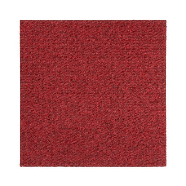 Sada 20 čtverců červeného koberce Hanse Home Easy, 50 x 50 cm-image-1