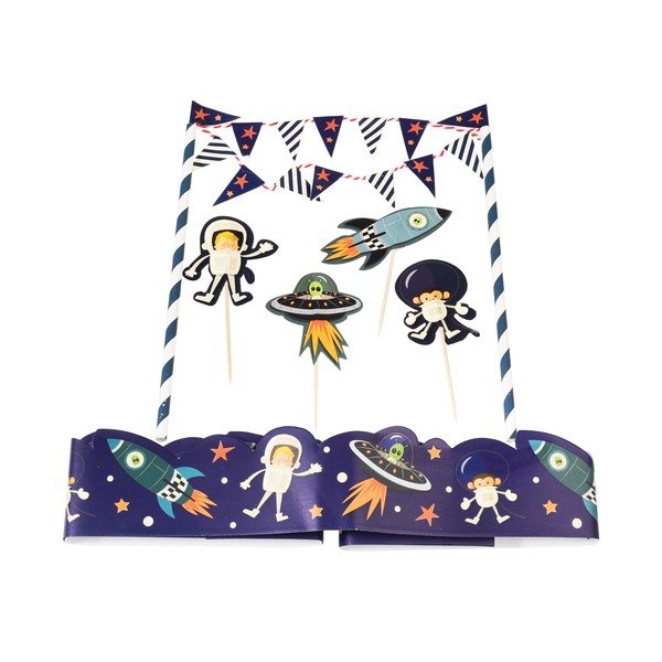 Koogi kaunistamise komplekt koos Space Adventure - Rex London-image-3