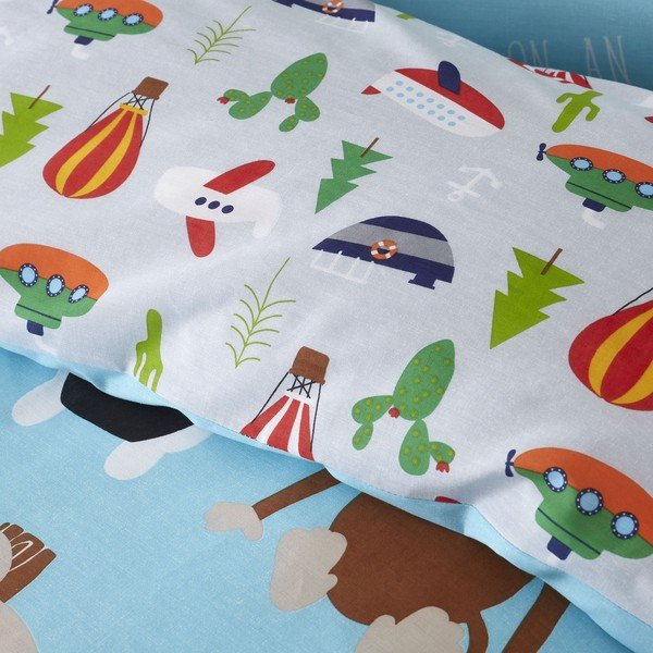 Laste voodipesu loomamotiiviga , 135 x 200 cm Animal Adventures - Catherine Lansfield-image-2