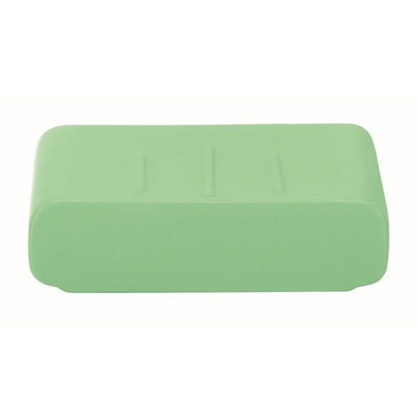 Zelená miska na mýdlo Kleine Wolke Cubic
