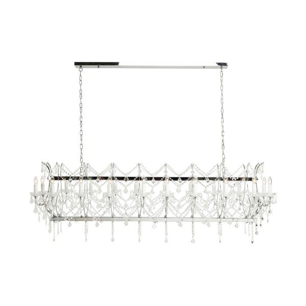 Závěsné svítidlo ve stříbrné barvě Kare Design Deluxe